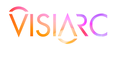 VISIARC colorful flare logo